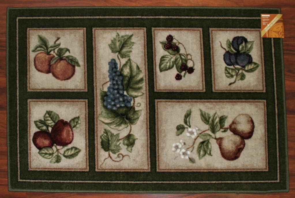 Stylish Home Design Ideas Fruit Shaped Kitchen Rugs